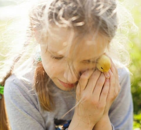 Kids playing outside